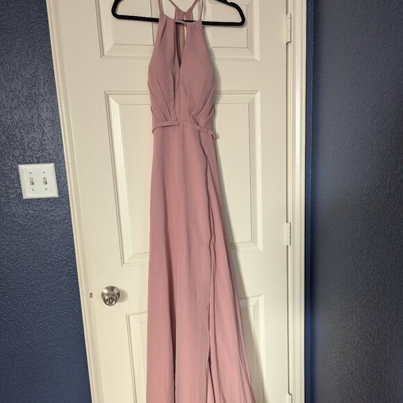 Azazie Evalleen in Dusty Rose Altered A14 - Picture 1 of 5